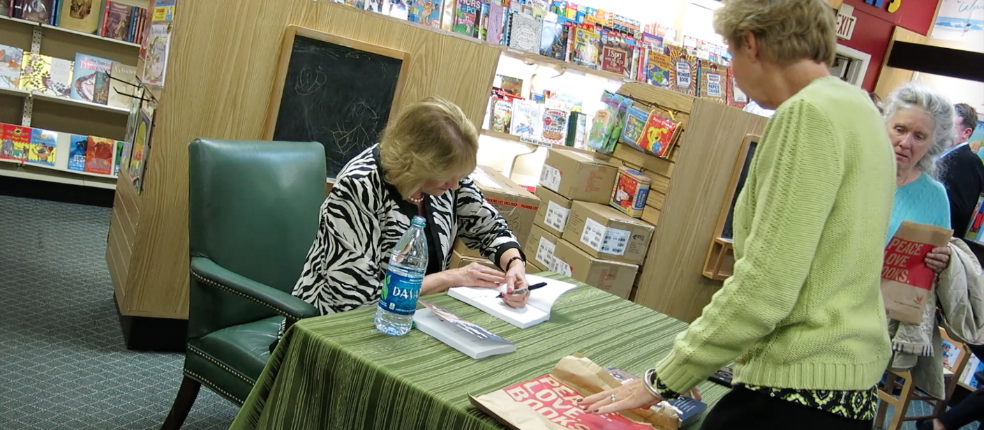 A signing at Park Road Books for Saving Texas, 2013.